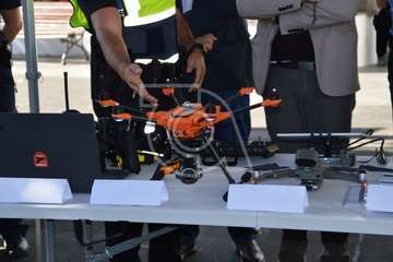 La Policía Local de Telde presentó este viernes su Unidad de Drones (Foto TA)